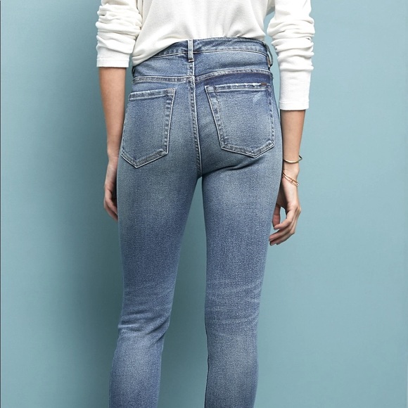 ELLA MOSS High Rise Ankle Skinny Jean NWT Size 31 Pine - Picture 7 of 11